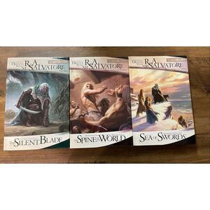 Forgotten Realms R.A. Salvatore The Legend Of DRIZZIT Lot Of 3  XI, XII, XII